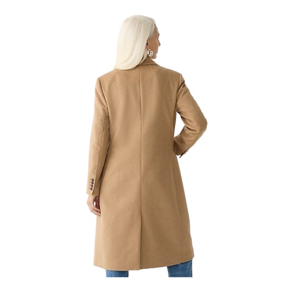 Mirabelle topcoat in Italian wool-cashmere Size 8 - Picture 4 of 6